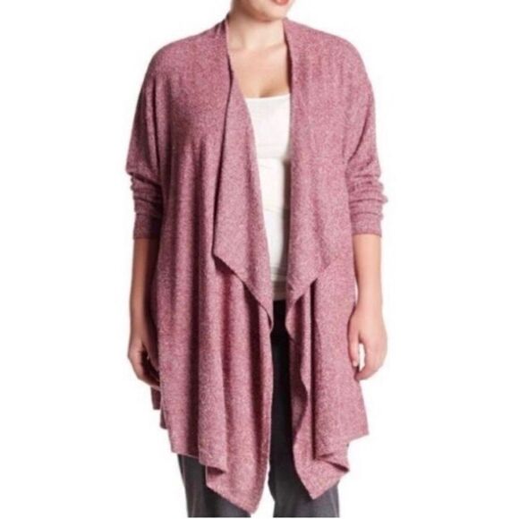 Barefoot Dreams Sweaters - Barefoot Dreams Bamboo Chic Lite Waterfall Cardigan S/M